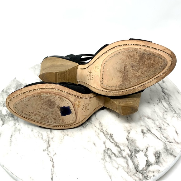 BCBGMAXAZRIA Elastic Strap Sandal Pumps - Picture 8 of 15